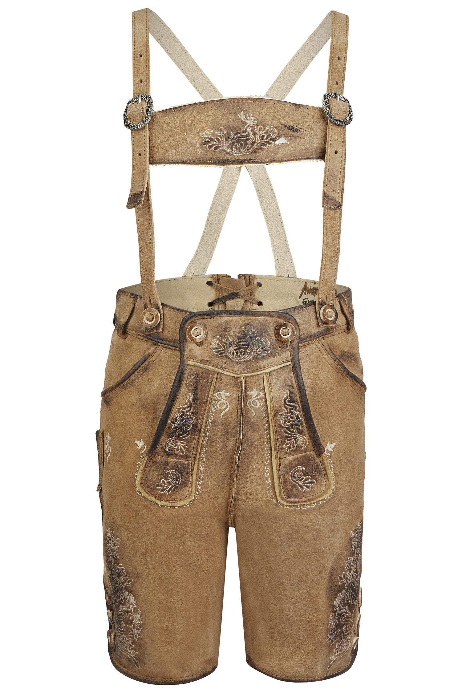 Kinderlederhose Kasper Kid Vegetabil #1
