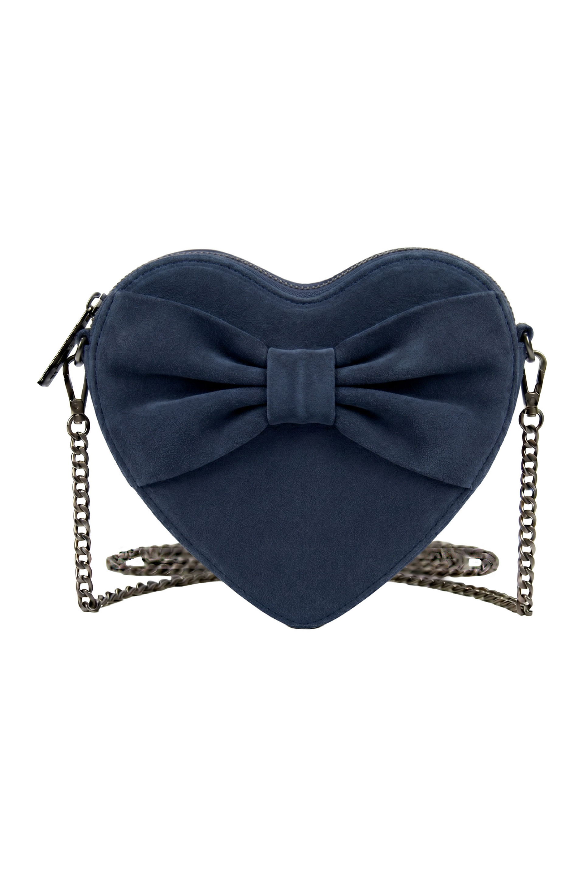 Tasche Samtherz mit Schleife #1