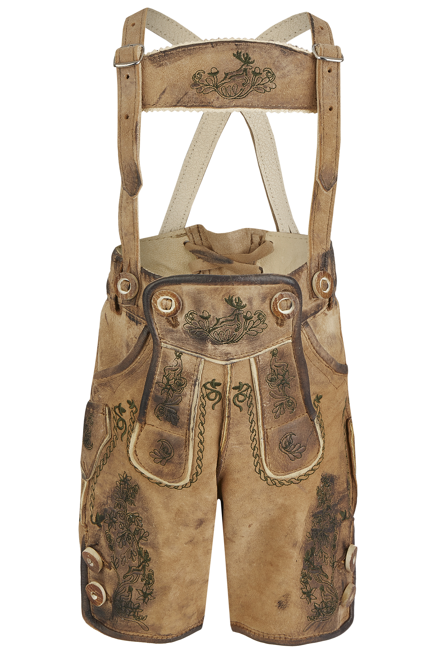 Kinderlederhose Kasper Kid Vegetabil #1